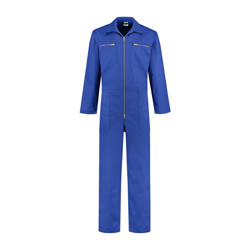 Kinderoverall 100% katoen – Korenblauw