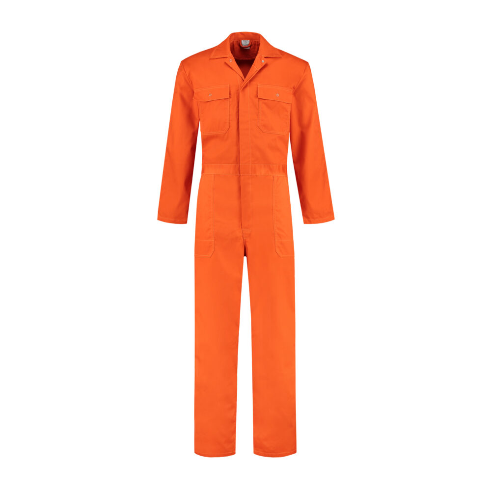 Overall polyester/katoen – Oranje