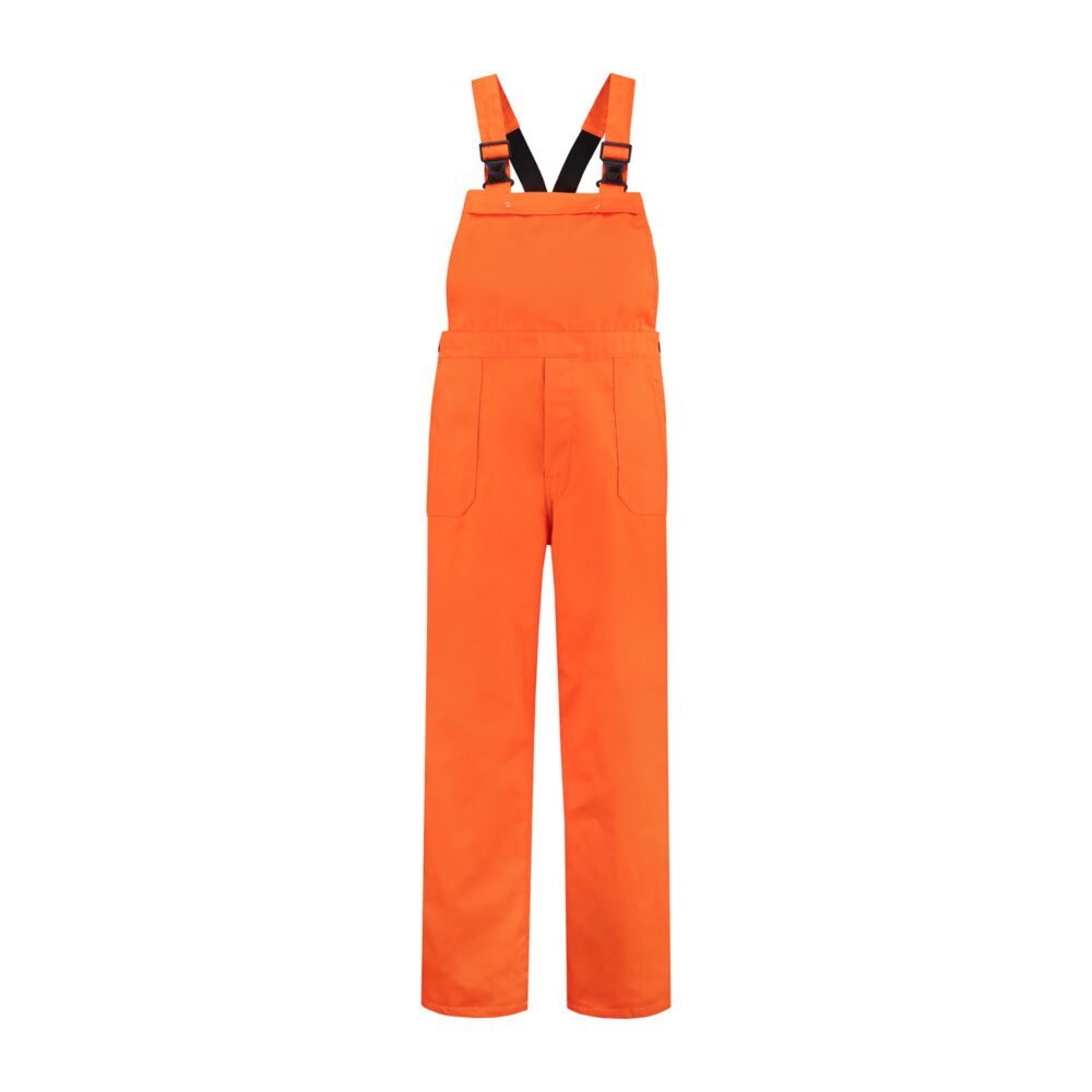 Tuinbroek polyester/katoen – Oranje